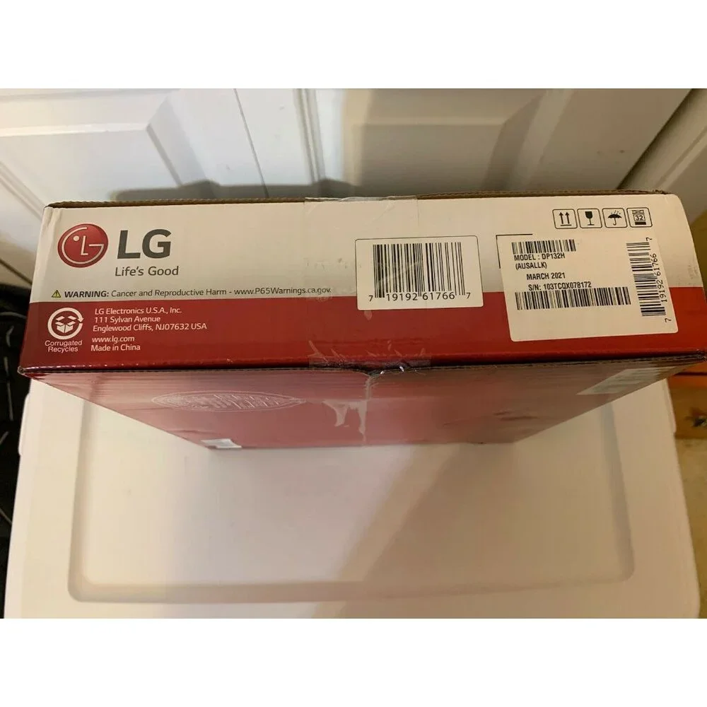 New LG DVD Player DP132H HDMI Full HD Up-Scaling USB Direct‎ Recording